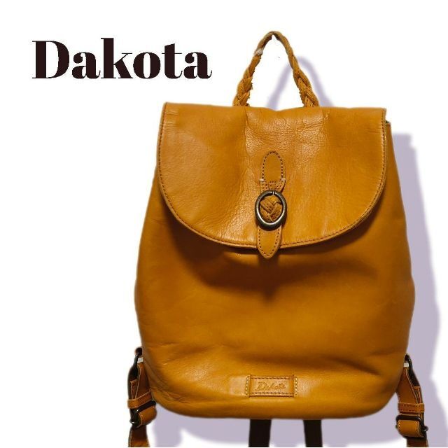 ♡美品♡ Dakota ダコタ リュック トルク 牛革 レザー キャメル  人気