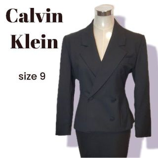 ユナイテッ】 Calvin Klein - Calvin Klein/都会的/艶消し黒/ウール