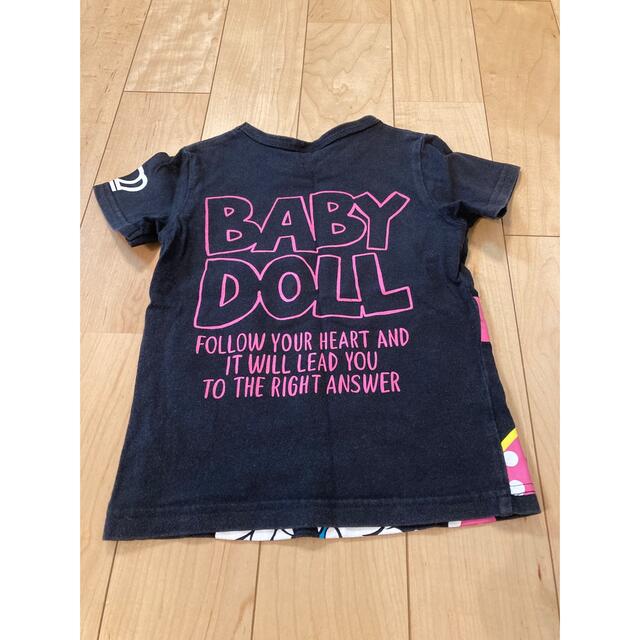 BABYDOLL(ベビードール)の女の子　Tシャツ、キュロット、ワンピース　4枚セット キッズ/ベビー/マタニティのキッズ服女の子用(90cm~)(Tシャツ/カットソー)の商品写真