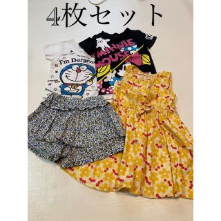 ベビードール(BABYDOLL)の女の子　Tシャツ、キュロット、ワンピース　4枚セット(Tシャツ/カットソー)