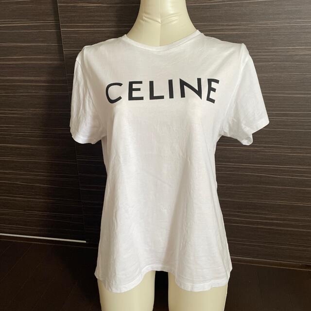 CELINE セリーヌTシャツ メンズＳサイズ(レディースＬ)正規店購入 | フリマアプリ ラクマ