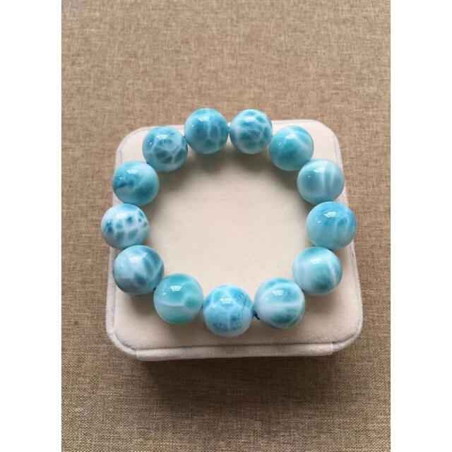 ⭐︎【天然】ラリマー ブレスレット 16.6mm sghscdhaka.edu.bd