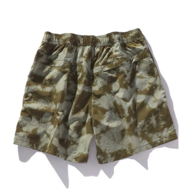 新品 ノースフェイス 短パン ショートパンツ 迷彩 カモフラ グリーン ...