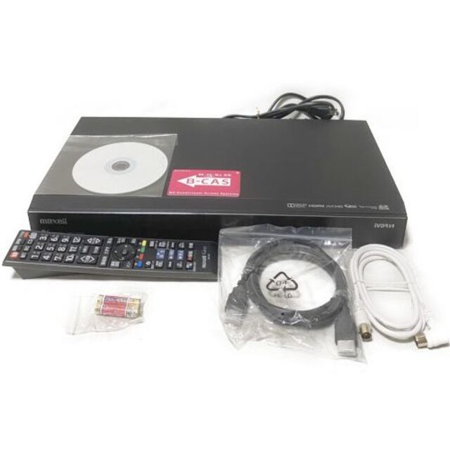 人気商品!】 maxell - maxell Wチューナー搭載 VDR-R3000 IVDR