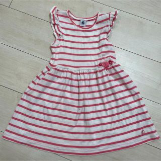 プチバトー(PETIT BATEAU)のプチバトー　ワンピース　4ans(ワンピース)