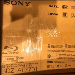 SONY - ソニー BDZ-AT770Tブルーレイレコーダー HDD500GB/3チューナー