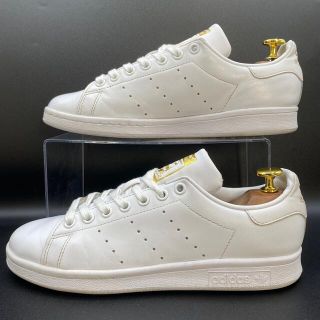 【極美品】adidas スタンスミス ゴールドメタル レザー 金 カジュアル