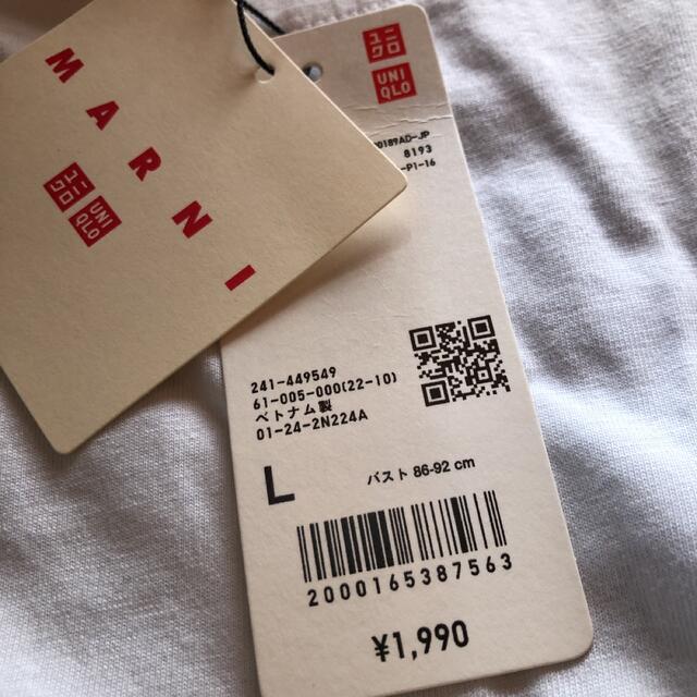 UNIQLO(ユニクロ)のユニクロマルニTシャツ レディースのトップス(Tシャツ(半袖/袖なし))の商品写真