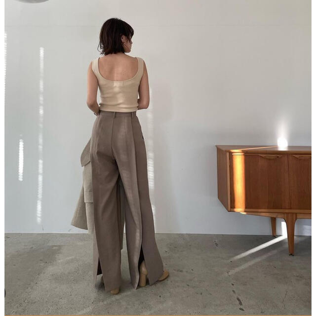 数々の賞を受賞 CLANE - バックスリットパンツ pants slit back ox