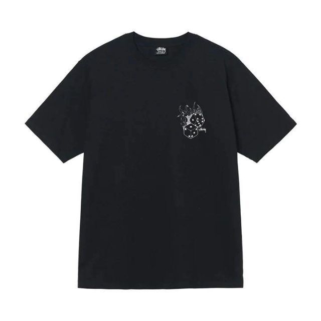 【新品】stussy Tシャツ　サイズL ブラック 1