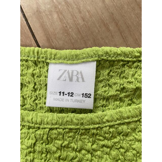 ZARA(ザラ)のZARA  １５２センチ キッズ/ベビー/マタニティのキッズ服女の子用(90cm~)(Tシャツ/カットソー)の商品写真
