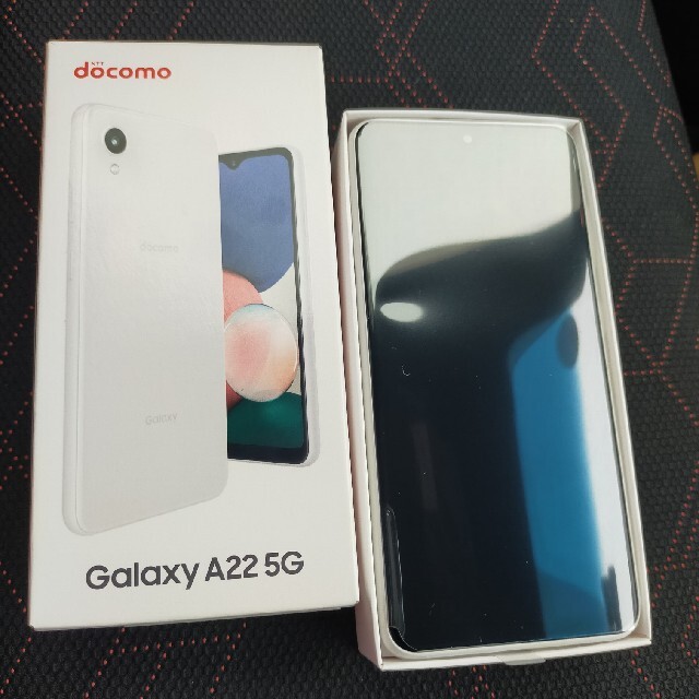 SAMSUNG(サムスン)の【新未使用】Galaxy A22 5G スマホ/家電/カメラのスマートフォン/携帯電話(スマートフォン本体)の商品写真