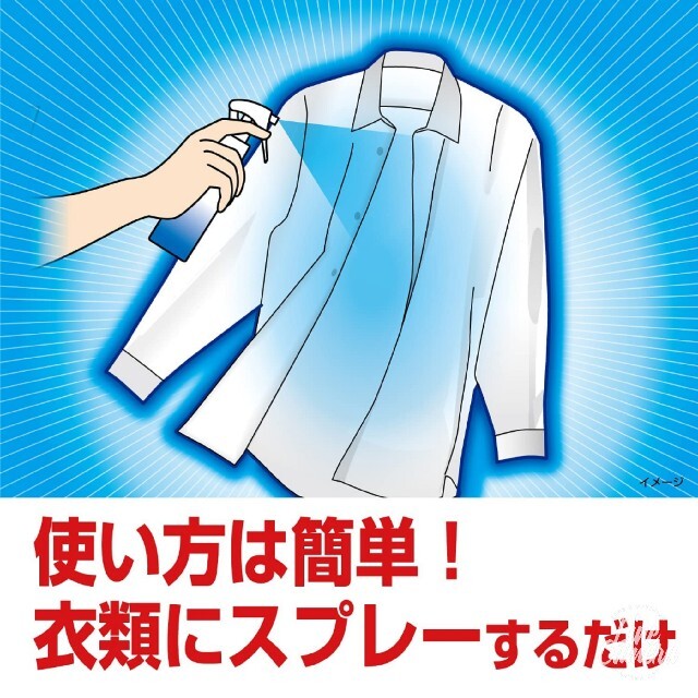 ◉シャツクール  冷感ストロング  詰め替え用370ml×2袋 インテリア/住まい/日用品の日用品/生活雑貨/旅行(日用品/生活雑貨)の商品写真