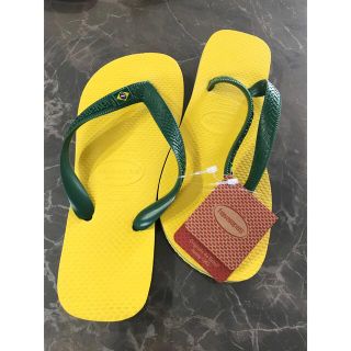 ハワイアナス(havaianas)の【sakuraさん専用】 havaianas ビーサン　ブラジルロゴ(ビーチサンダル)