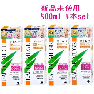 コバヤシセイヤク(小林製薬)のオードムーゲ 薬用ローション ふきとり化粧水 500mL 4本(化粧水/ローション)