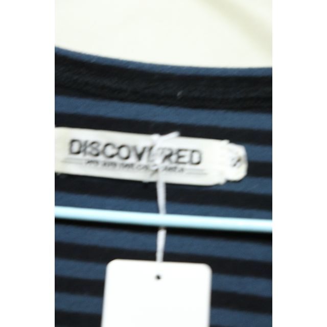 DISCOVERED(ディスカバード)のプロフ必読DISCOVEREDボーダー七分袖/ディスカバードストレッチS メンズのトップス(Tシャツ/カットソー(七分/長袖))の商品写真