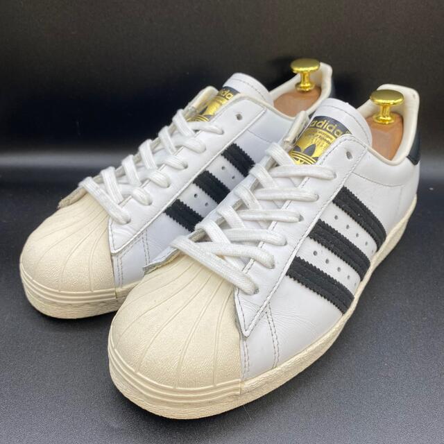 adidas(アディダス)の★NOA様専用★adidas スーパースター 80s 金ベロ 本革 ホワイト レディースの靴/シューズ(スニーカー)の商品写真