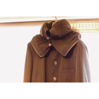 ヨウジヤマモト(Yohji Yamamoto)のW/GABARDINE BOA HOODED JACKET(テーラードジャケット)