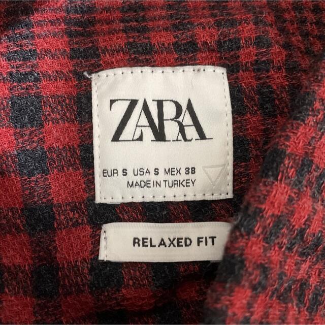 ZARA(ザラ)のZARA チェック柄オーバーサイズレーヨンシャツ メンズのトップス(シャツ)の商品写真