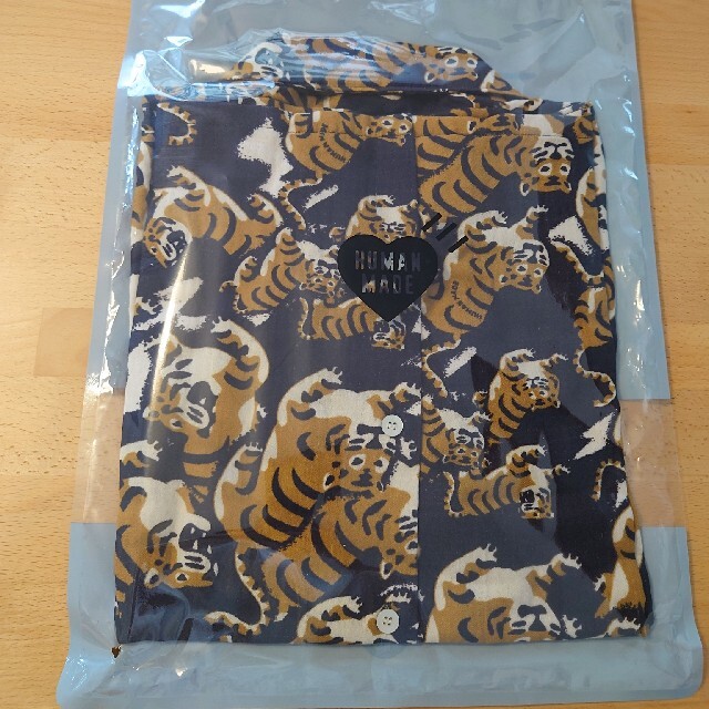 HUMAN MADE TIGER GAUZE ALOHASHIRT S size