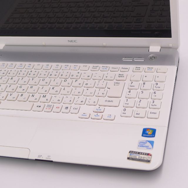 LS150F2H2W ホワイト Celeron 4GB RW 無線 Win10