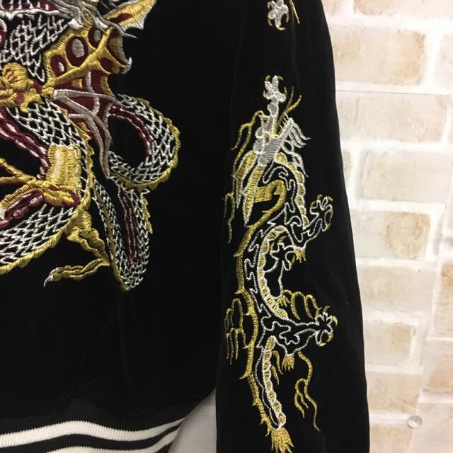 【即完売】Hoshihime 星姫 龍 鷹 YOKOSUKA 刺繍 最強映え メンズのジャケット/アウター(スカジャン)の商品写真