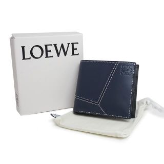 LOEWE - ロエベ パズル ステッチ バイフォールド コインウォレット