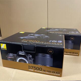 Nikon - Nikon デジタル一眼レフカメラ D7500 レンズキット