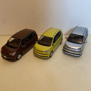 トヨタ(トヨタ)の3色セット！スペイド　カラーサンプルミニカー(ミニカー)