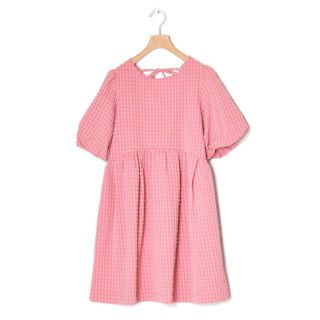 ダブルクローゼット(w closet)の最終sale✨wcloset バックリボンパフスリーブチュニック(シャツ/ブラウス(半袖/袖なし))