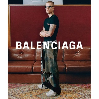 Balenciaga - BALENCIAGA 22SS DESTROYED SKATER JEANS 