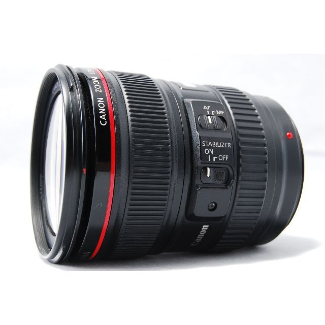 Canon(キヤノン)のCanon EF 24-105mm F4 L IS USM 2014年製造レンズ スマホ/家電/カメラのカメラ(レンズ(ズーム))の商品写真