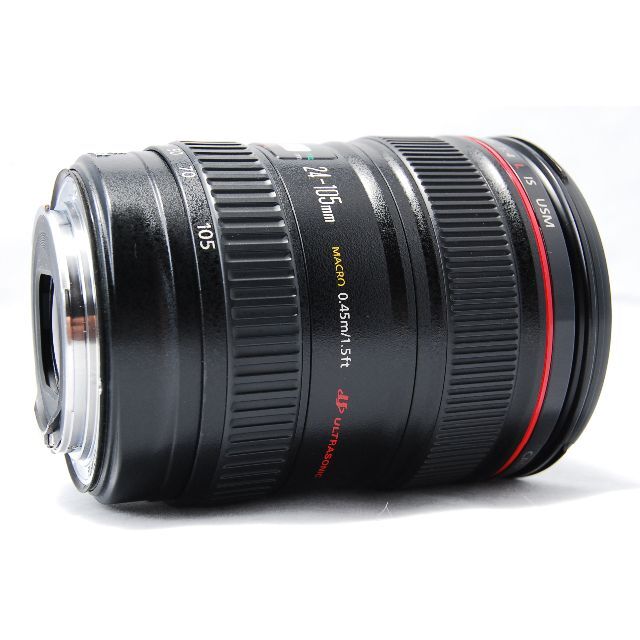 Canon(キヤノン)のCanon EF 24-105mm F4 L IS USM 2014年製造レンズ スマホ/家電/カメラのカメラ(レンズ(ズーム))の商品写真