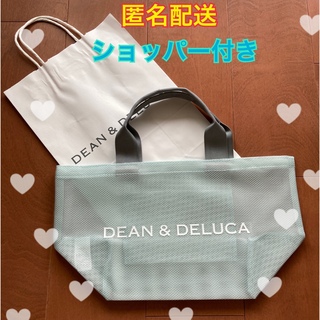 DEAN & DELUCA - DEAN & DELUCA　メッシュトートバッグ　ミントブルー　Sサイズ