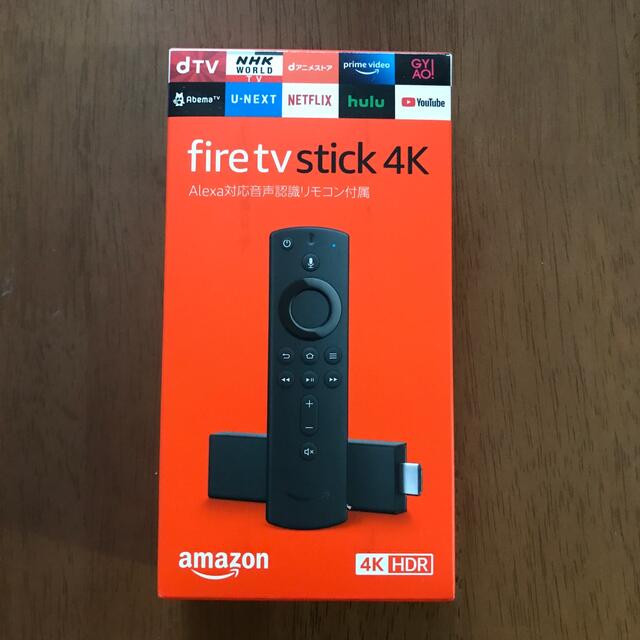 新品未開封　amazon fire tv stick 4k スマホ/家電/カメラのテレビ/映像機器(その他)の商品写真