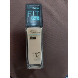 メイベリン(MAYBELLINE)の(専用)FIT me ファンデーション112(ファンデーション)