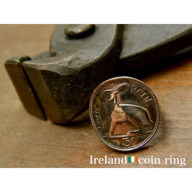 ＃R15　Ireland Coin Ring  レディースのアクセサリー(リング(指輪))の商品写真