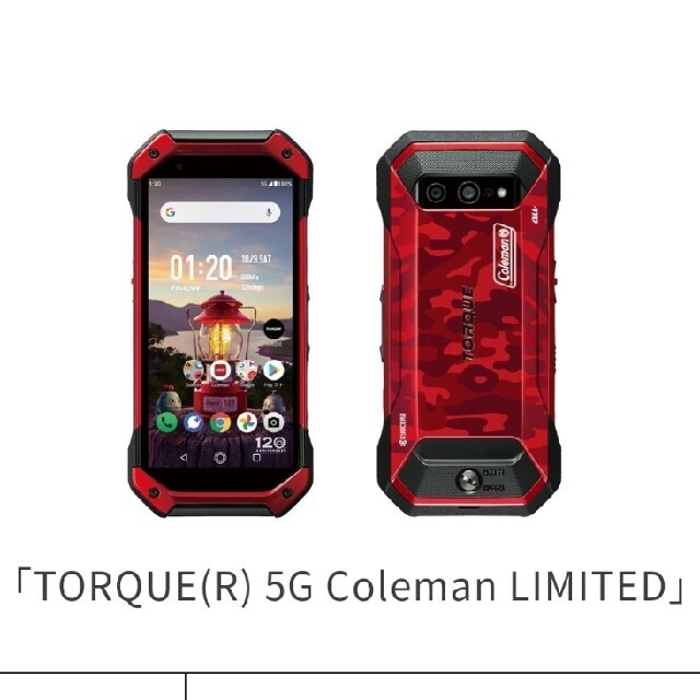 専用　しろくまさん　スマホ TORQUE 5G  ﾄﾙｸ Colemanﾓﾃﾞﾙ