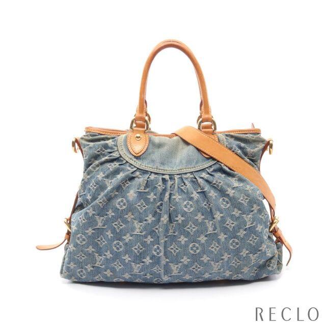 LOUIS VUITTON - ネオカヴィGM モノグラムデニム ハンドバッグ デニム