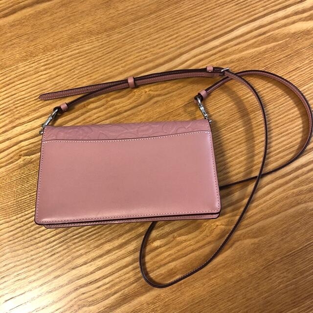 COACH(コーチ)のコーチ　ショルダーウォレット　ピンク レディースのバッグ(ショルダーバッグ)の商品写真