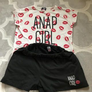 アナップガール(ANAP GiRL)のANAP GiRL Tシャツ短パンセット　S(その他)