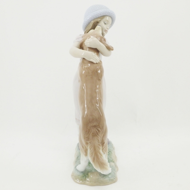リヤドロ ♯6903 「待ってたよ」 フィギュリン Lladro 犬 少女 リヤドロ ♯6903 「待ってたよ」 フィギュリン Lladro 犬 少女