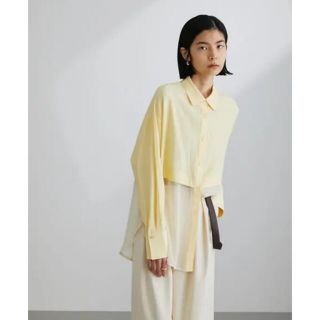 クラネ(CLANE)のSTYLEMIXER 完売品 シアーコンビネーションシャツ(シャツ/ブラウス(長袖/七分))