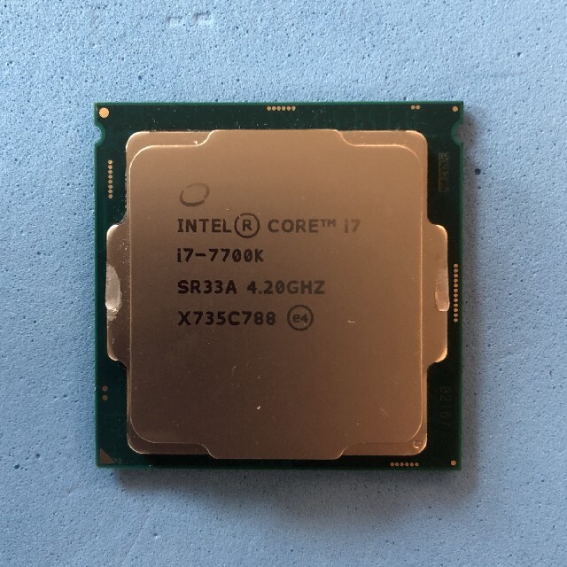 Intel Core I7-7700K CPU インテル ワンピなど最旬ア! Durgod様専用 KOBO AURA ブラック