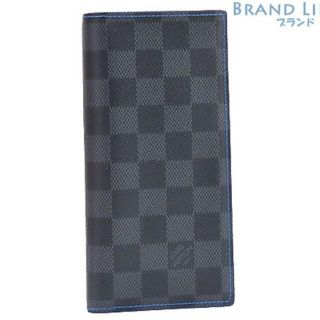 ヴィトン(LOUIS VUITTON) ダミエ 長財布(メンズ)(ブルー・ネイビー ...