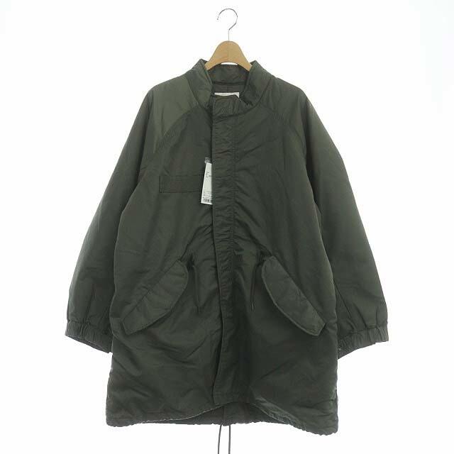 moussy(マウジー)のマウジー 20AW フィッシュテールパーカー オーバーサイズ 1 カーキ 緑 レディースのジャケット/アウター(その他)の商品写真