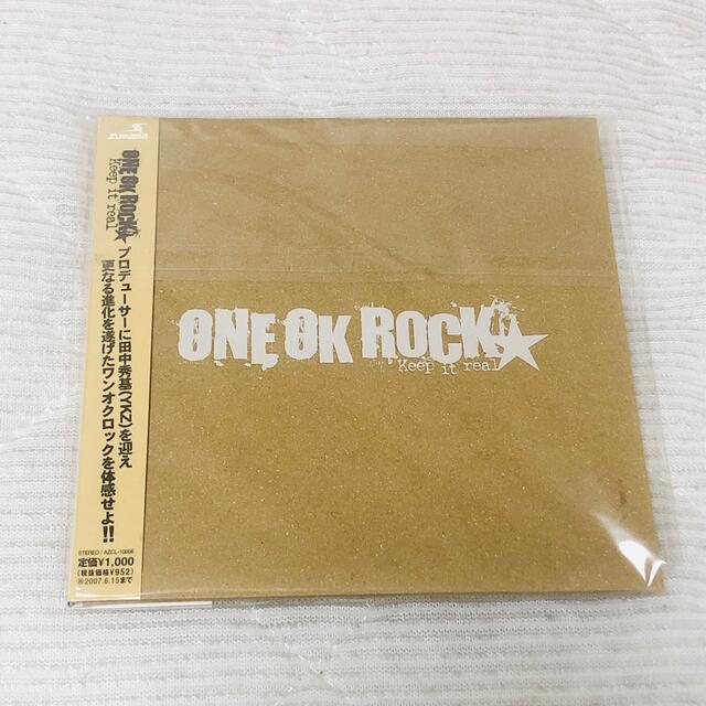 ONE OK ROCK(ワンオクロック)のONE OK ROCK ワンオクロック Keep it real CD エンタメ/ホビーのCD(ポップス/ロック(邦楽))の商品写真