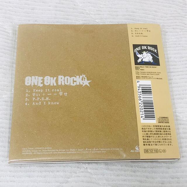 ONE OK ROCK(ワンオクロック)のONE OK ROCK ワンオクロック Keep it real CD エンタメ/ホビーのCD(ポップス/ロック(邦楽))の商品写真