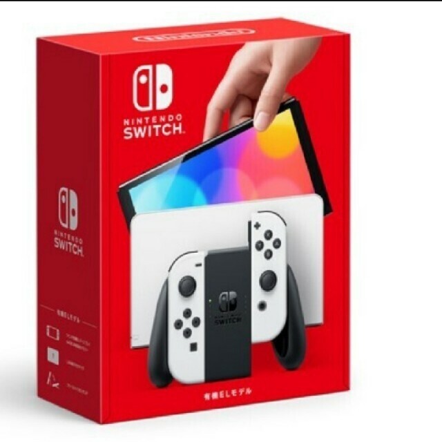 Nintendo Switch(ニンテンドースイッチ)の新品未開封 ニンテンドースイッチ有機EL 本体 エンタメ/ホビーのゲームソフト/ゲーム機本体(家庭用ゲーム機本体)の商品写真