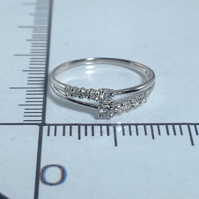 【15-22】ダイヤモンド　リング　D0.2ct レディースのアクセサリー(リング(指輪))の商品写真